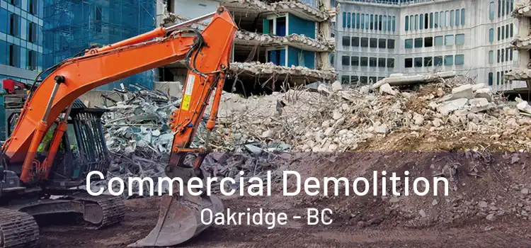  Commercial Demolition Oakridge - BC