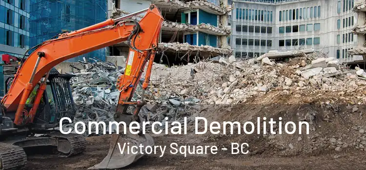 Commercial Demolition Victory Square - BC