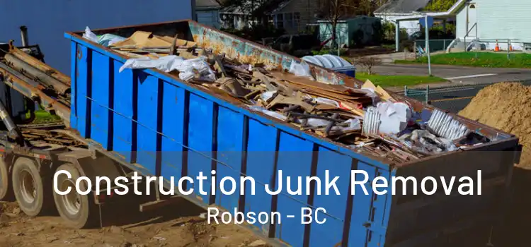  Construction Junk Removal Robson - BC