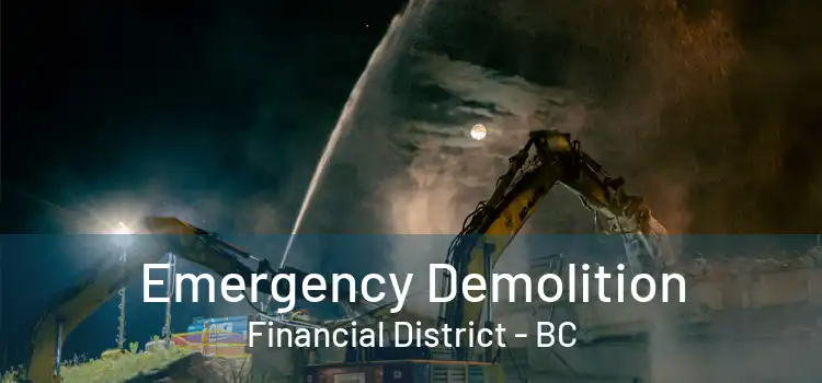  Emergency Demolition Financial District - BC