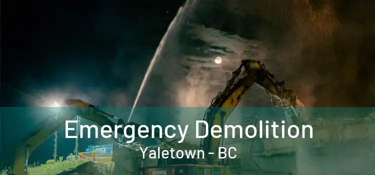  Emergency Demolition Yaletown - BC