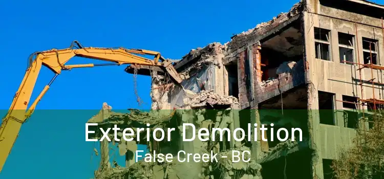  Exterior Demolition False Creek - BC