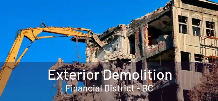  Exterior Demolition Financial District - BC