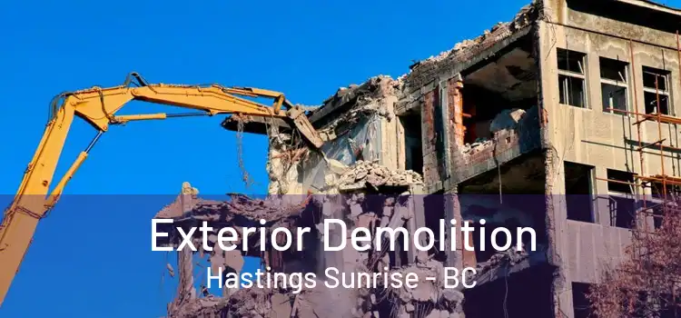  Exterior Demolition Hastings Sunrise - BC