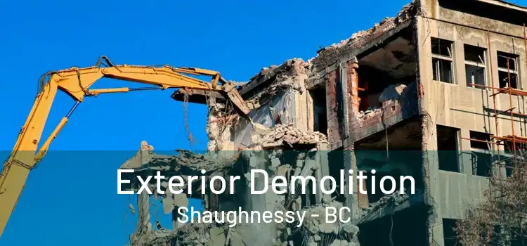  Exterior Demolition Shaughnessy - BC