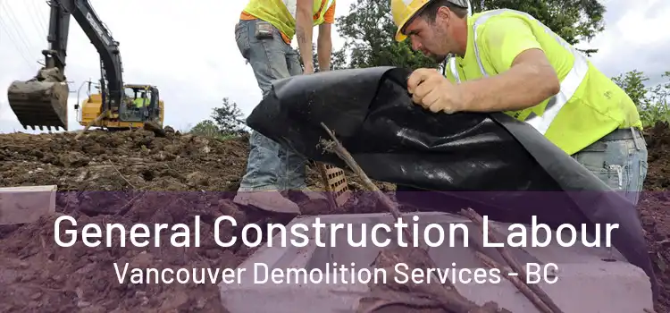  General Construction Labour Vancouver Demolition Services - BC