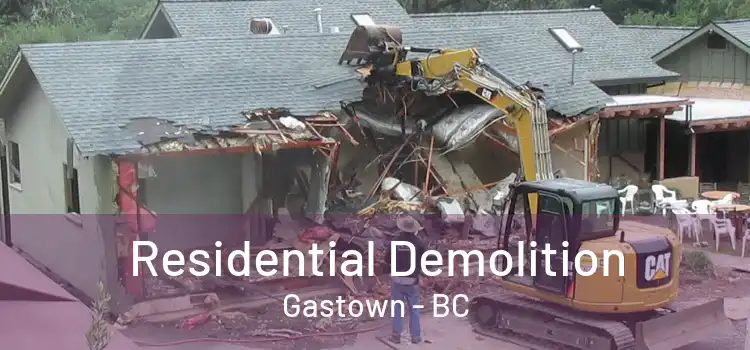  Residential Demolition Gastown - BC