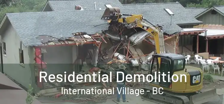  Residential Demolition International Village - BC