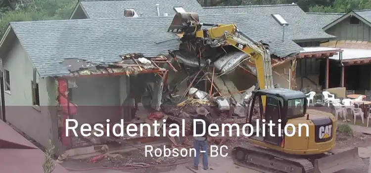  Residential Demolition Robson - BC