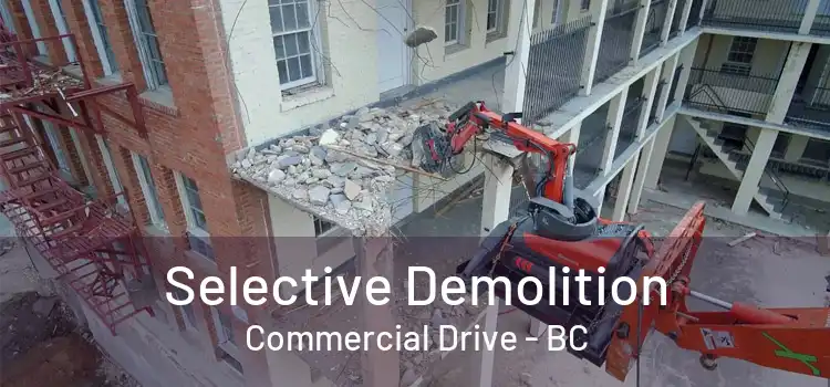  Selective Demolition Commercial Drive - BC