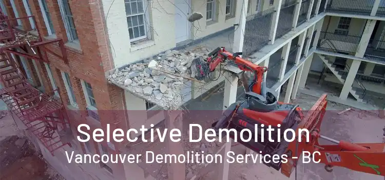  Selective Demolition Vancouver Demolition Services - BC
