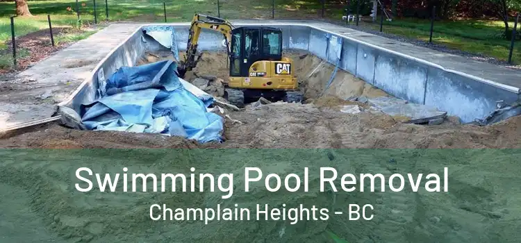  Swimming Pool Removal Champlain Heights - BC