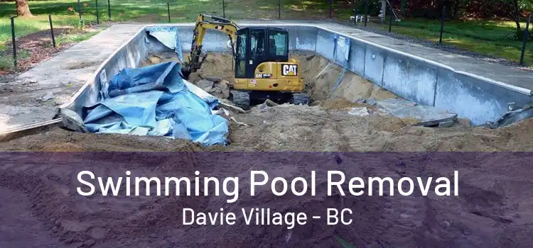  Swimming Pool Removal Davie Village - BC