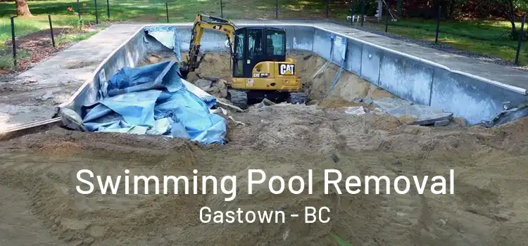  Swimming Pool Removal Gastown - BC
