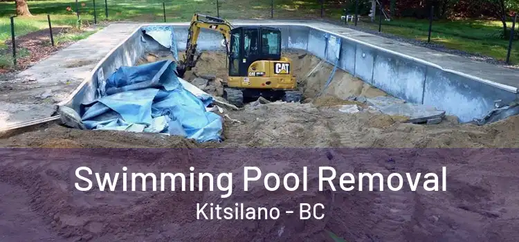  Swimming Pool Removal Kitsilano - BC