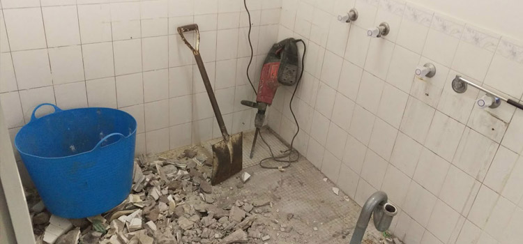 Bathroom Demolition in Vancouver, British Columbia