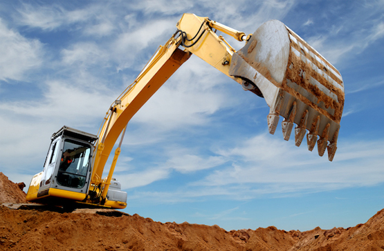 Excavating in Vancouver, British Columbia